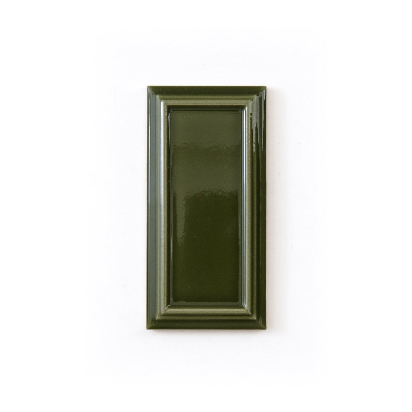 2x6 French Bevel Luxe Green Vertical