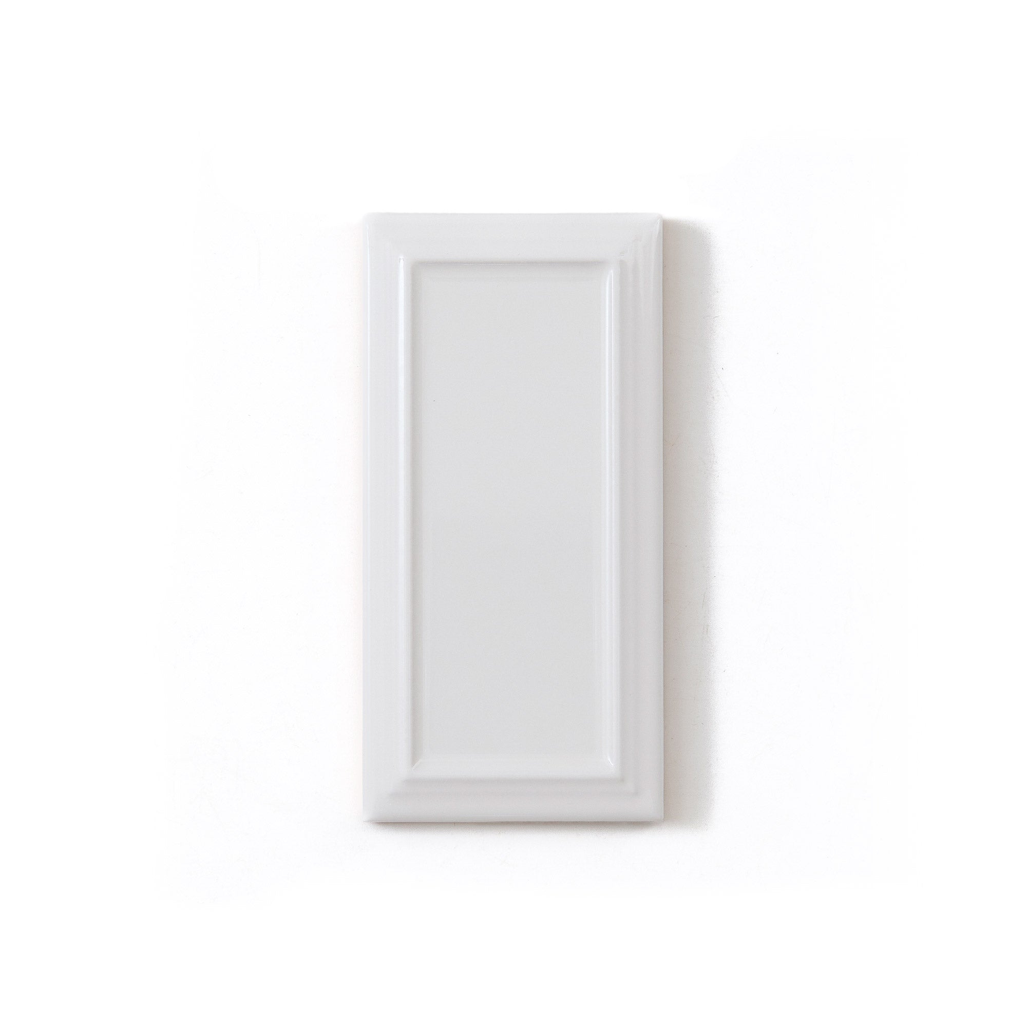 French Bevel | 2x6 White Glazed Field | hw tile – hwtile