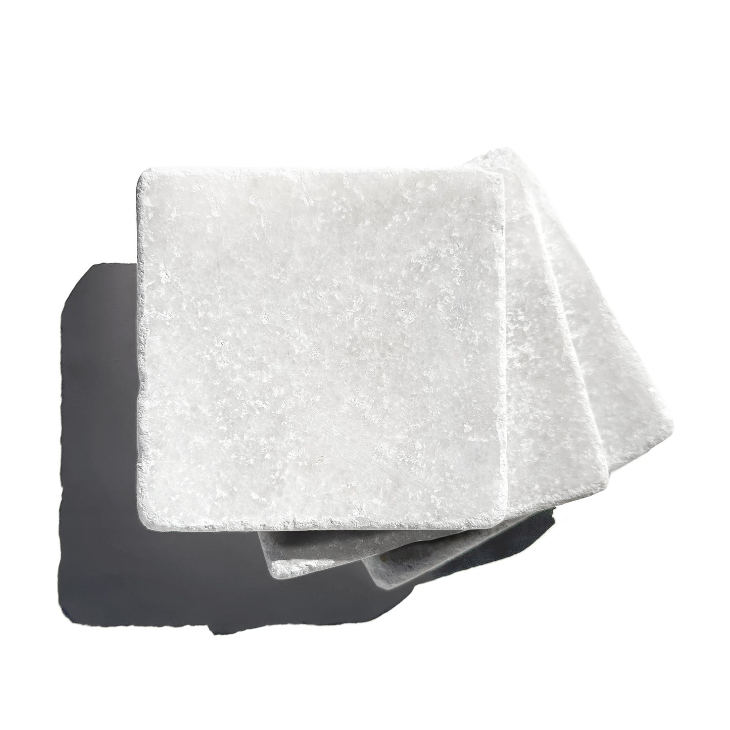 HW Tile 4x4 Checkerboard White Carrara group