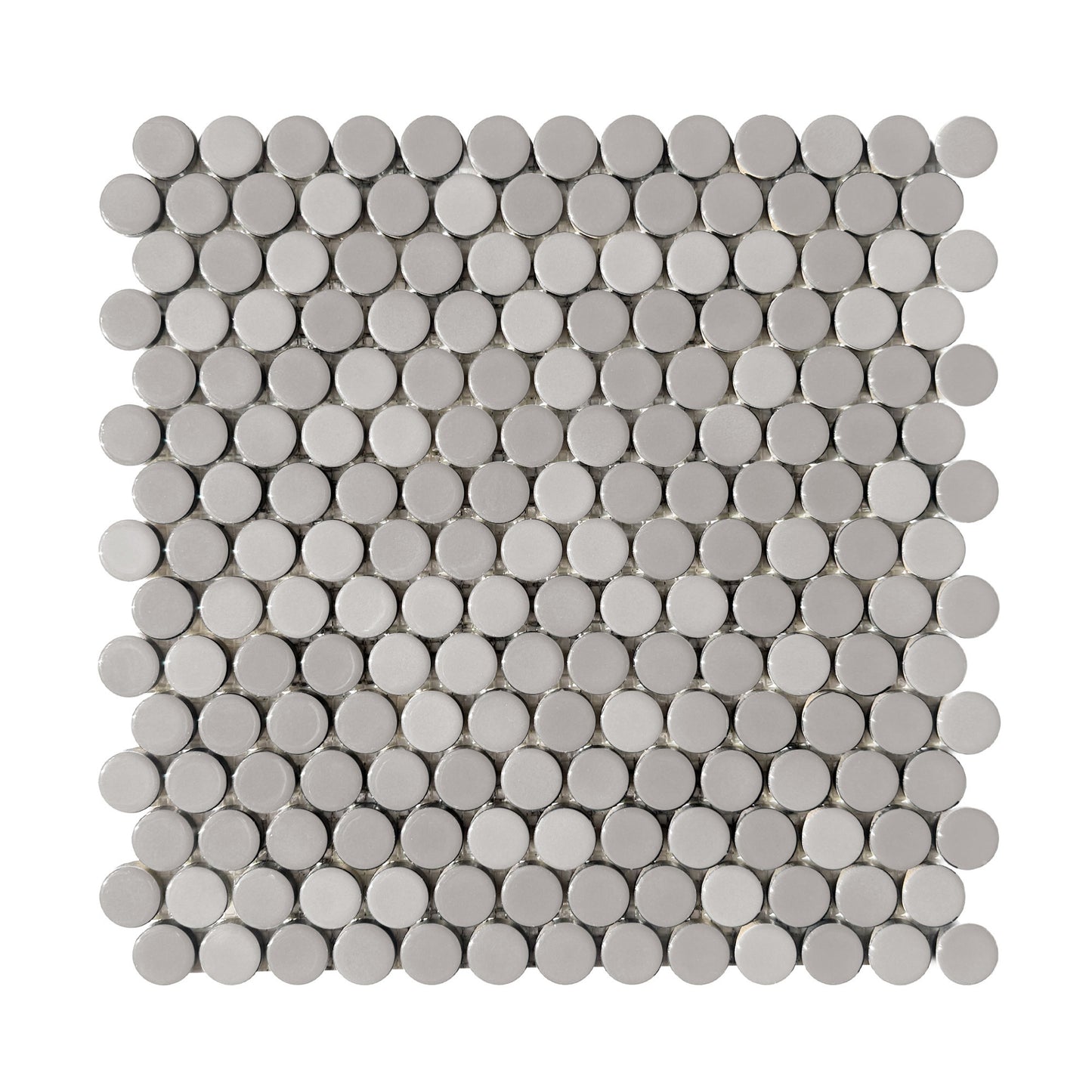 HW Tile Penny Rounds Grey