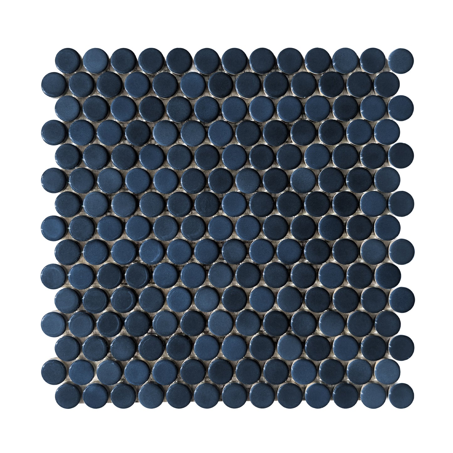 HW Tile Penny Rounds Midnight Blue