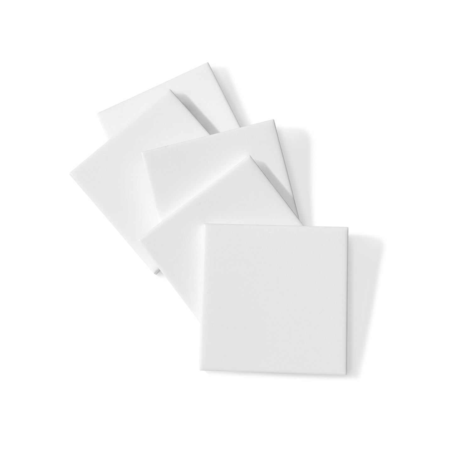 HW Tile 4x4 Perfect White stack