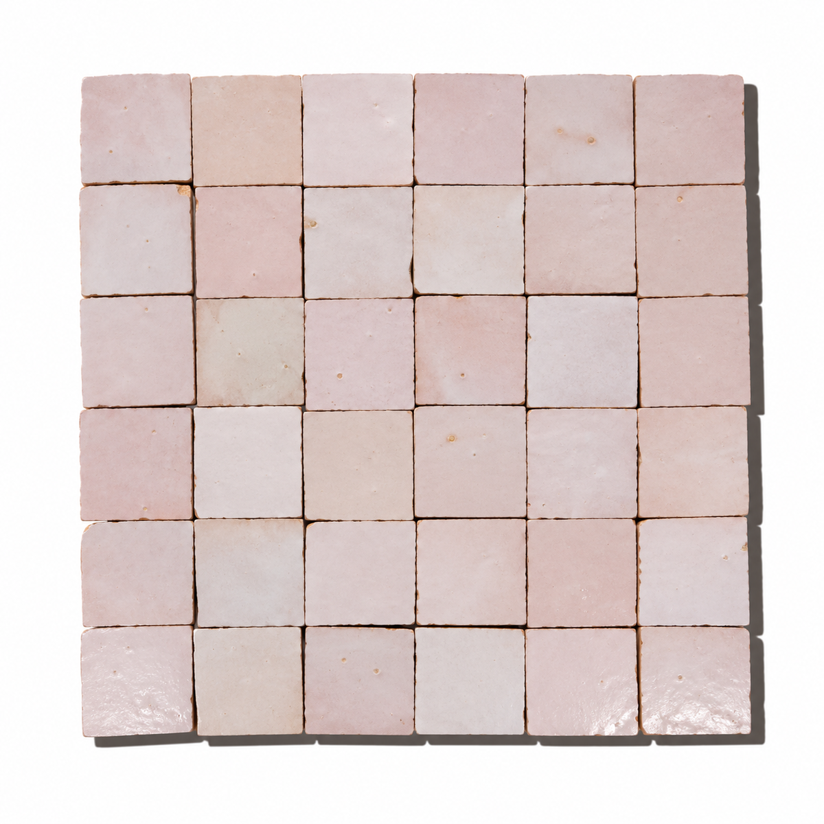 2x2 Zellige Mosaic Blush