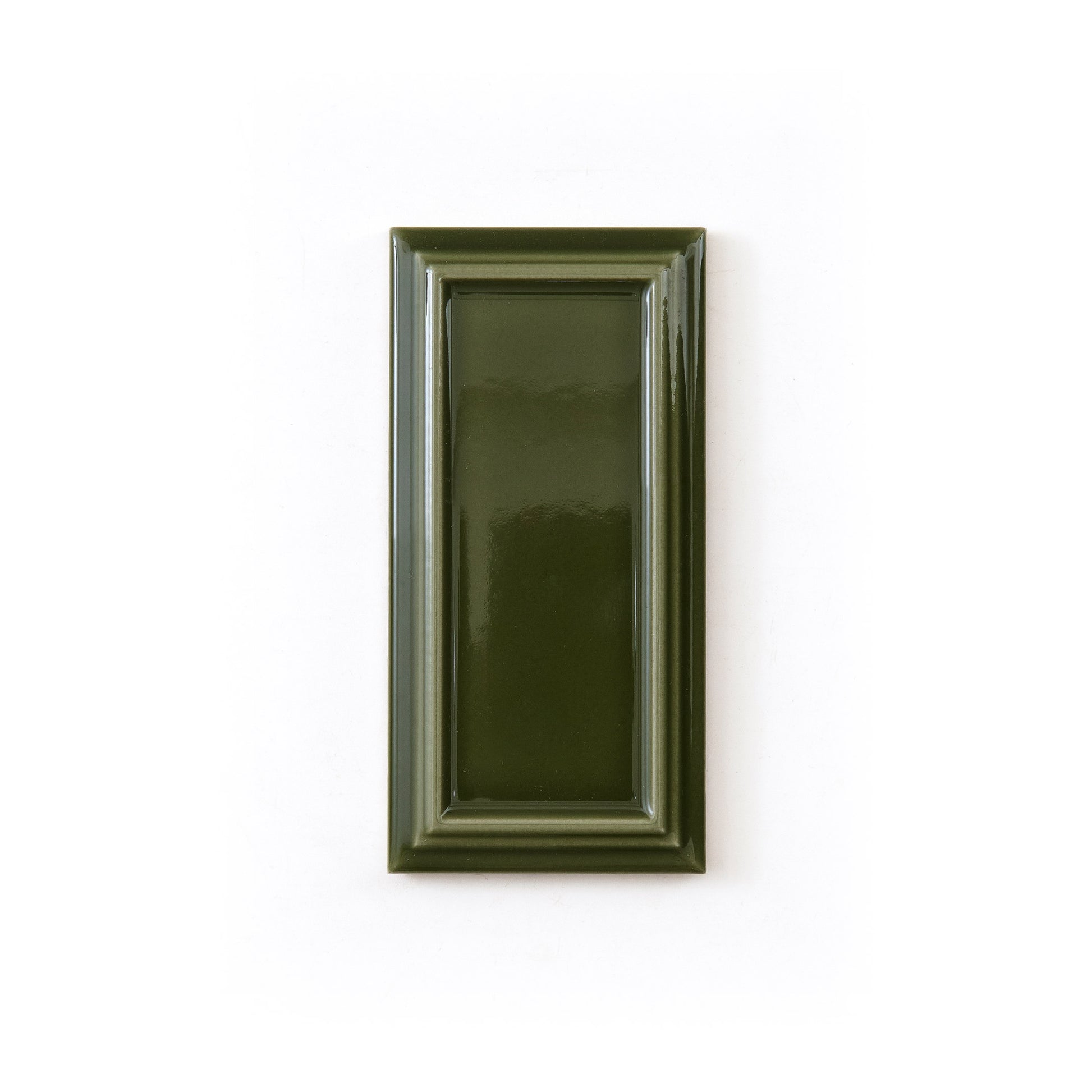 2x6 French Bevel Luxe Green Vertical