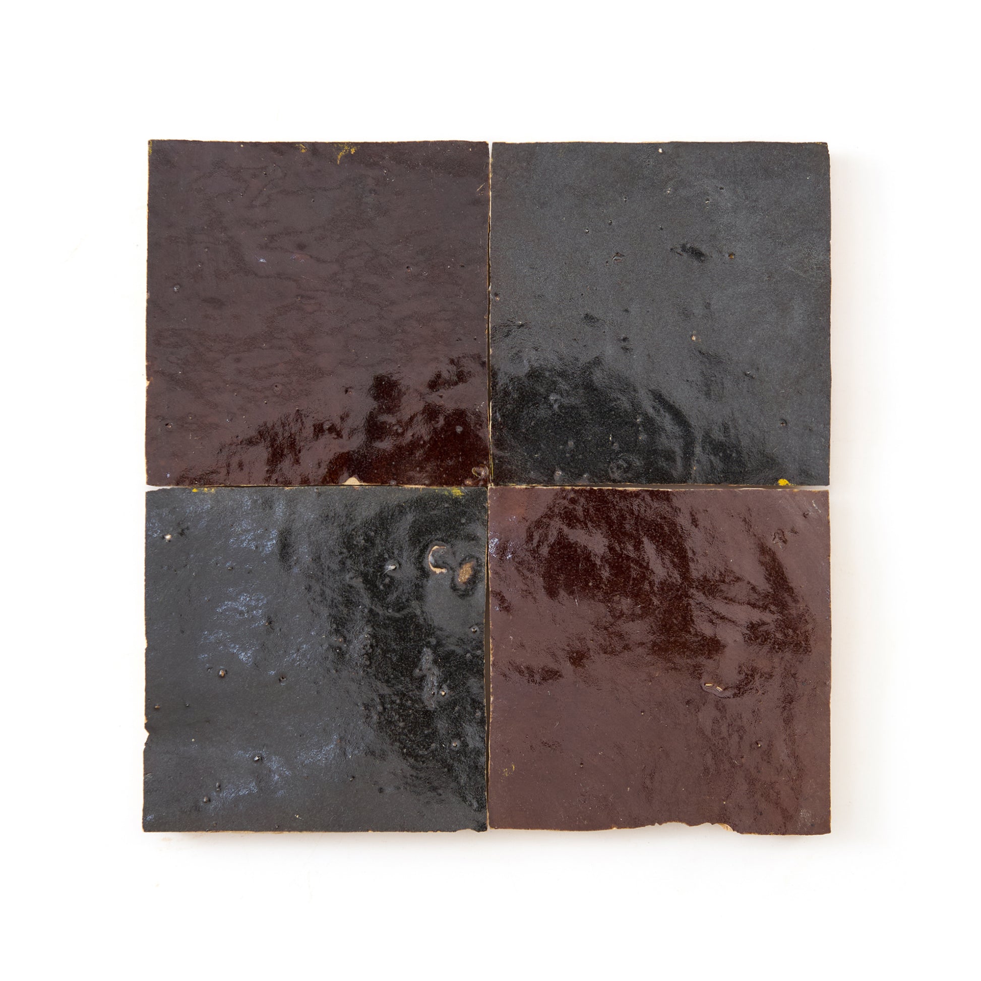 HW Tile 4x4 Zellige Saddle Glazed Group