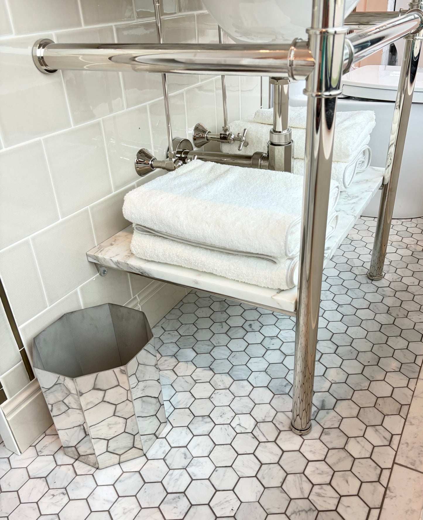 Hexagon Marble Mosaic