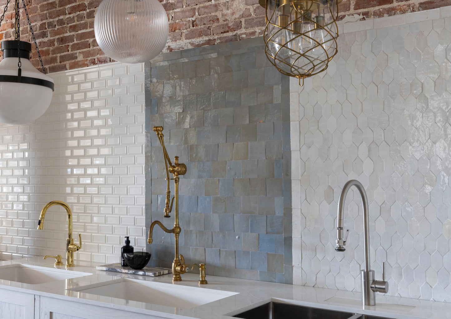 Picket Zellige Mosaic