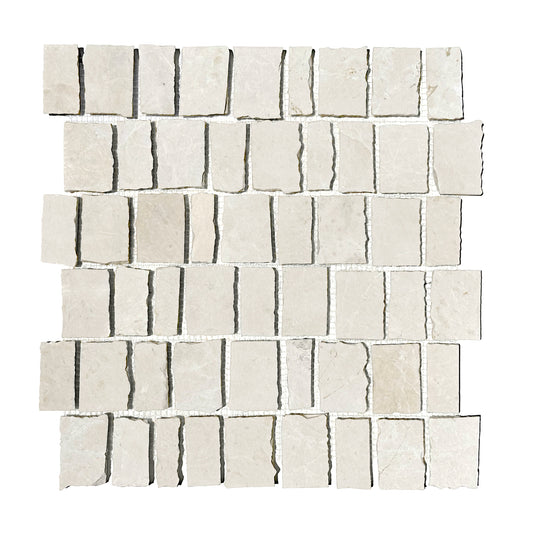 Fragment Mosaic Blanc Limestone