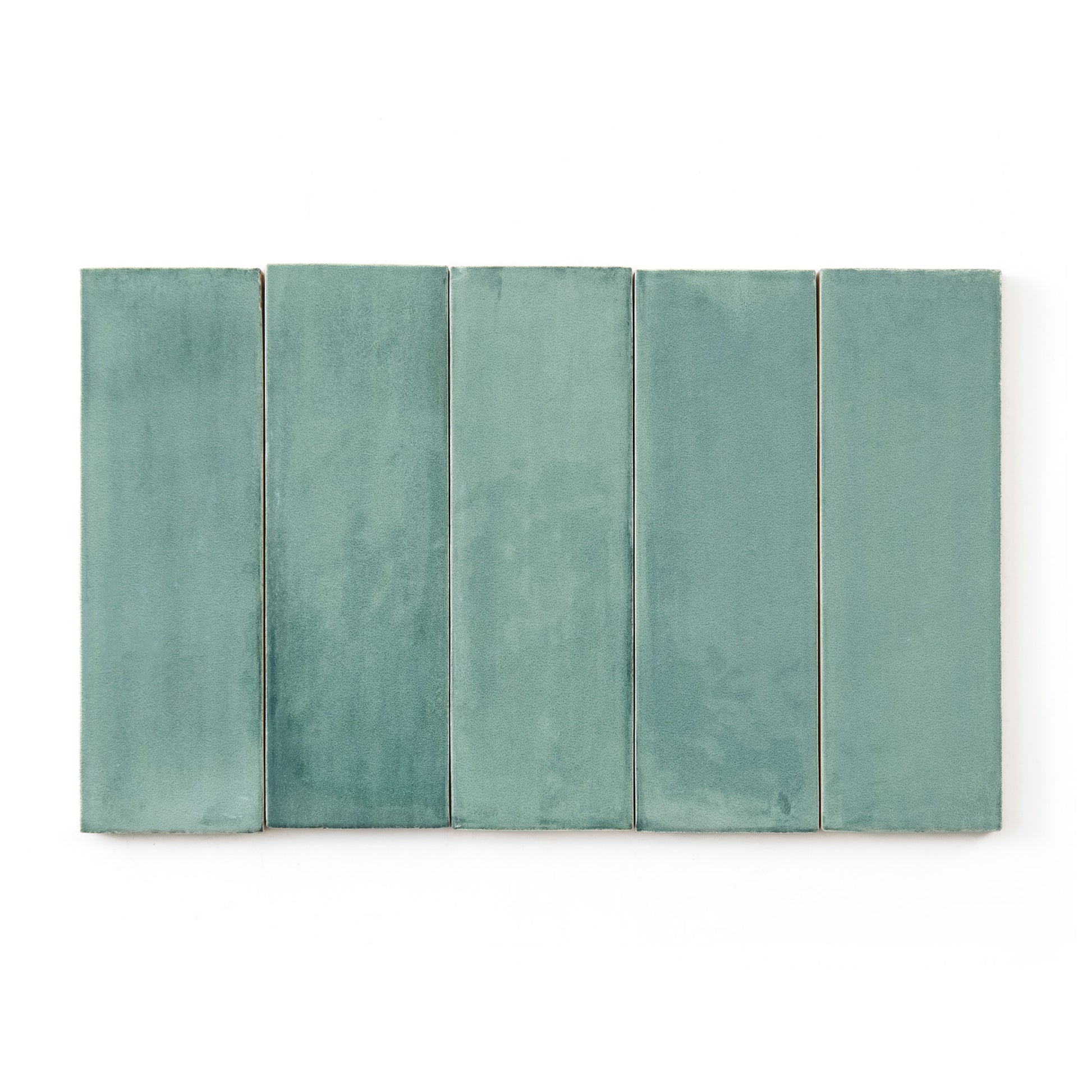 HW Tile Hand Painted Kelp Glazed Body Ceramic Stack