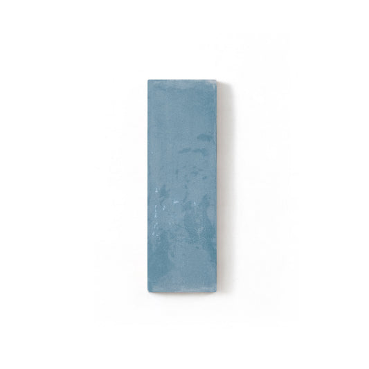 Hand Painted 2x6 Marine Wave Body Ceramic