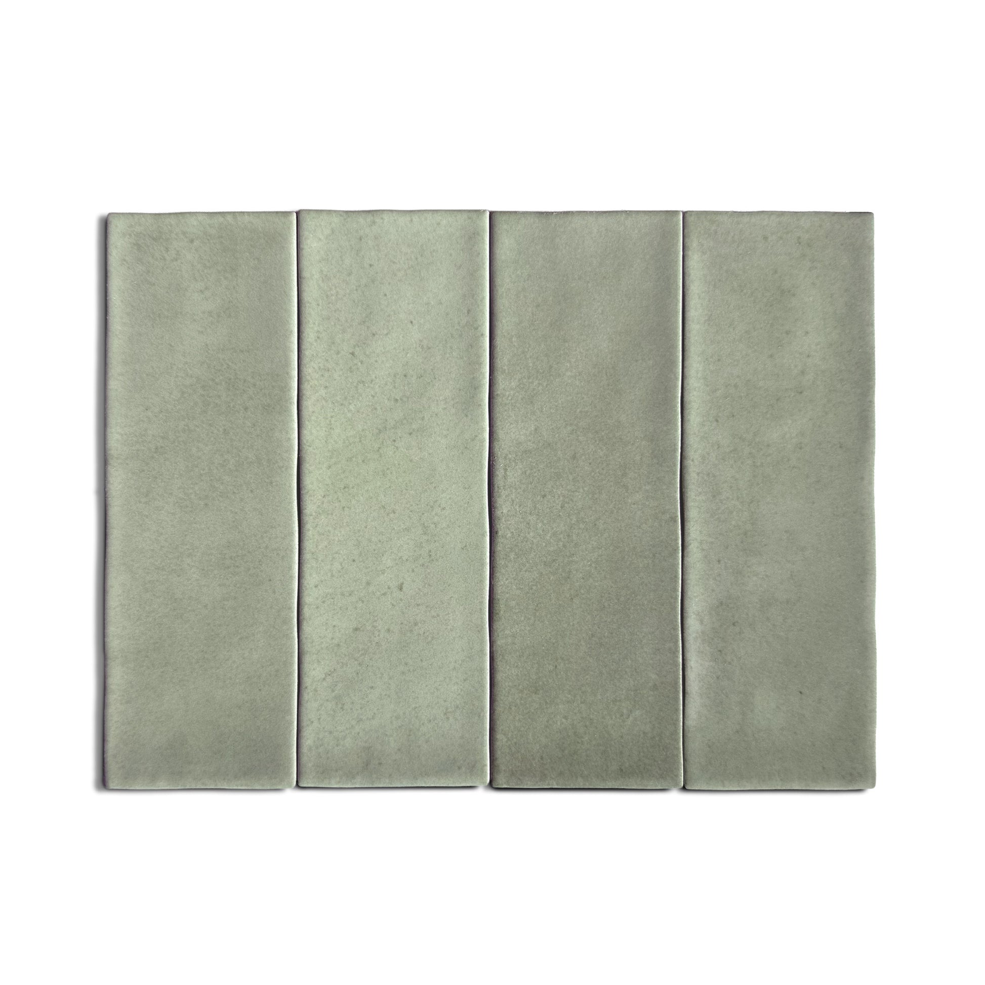 HW Tile 2x6 Hampstead Garden Green Glossy group