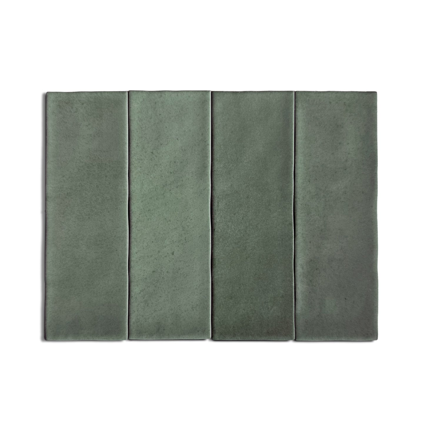 HW Tile 2x6 Hampstead Hollow Green Glossy group