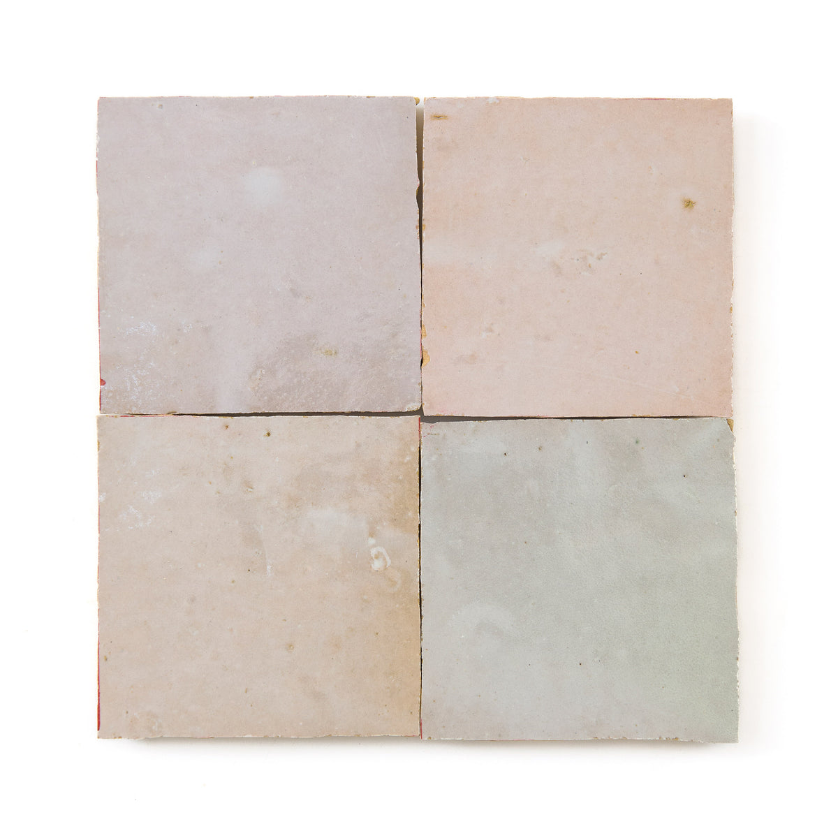 HW Tile Zellige 4x4 Blush Glazed Field Group