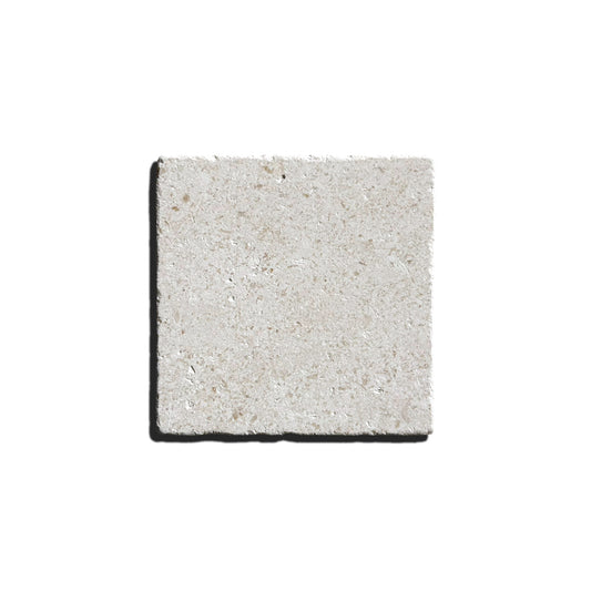 HW Tile 4x4 Checkerboard Corinthian Fossil Limestone