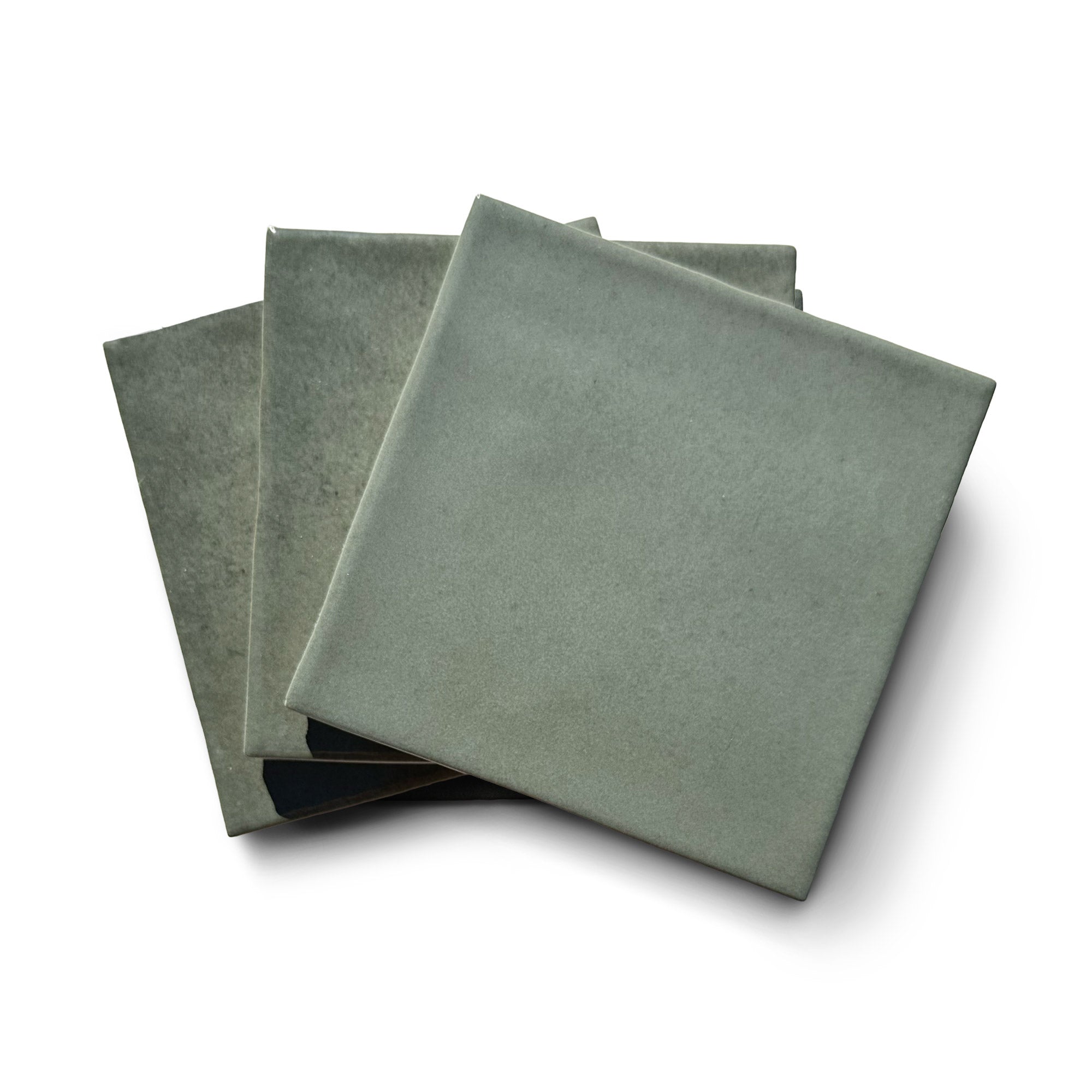 Hampstead | 4x4 Hollow Green Glossy Field | hw tile – hwtile