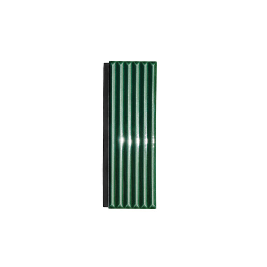HW Tile Color Pop Fluted Green Glossy
