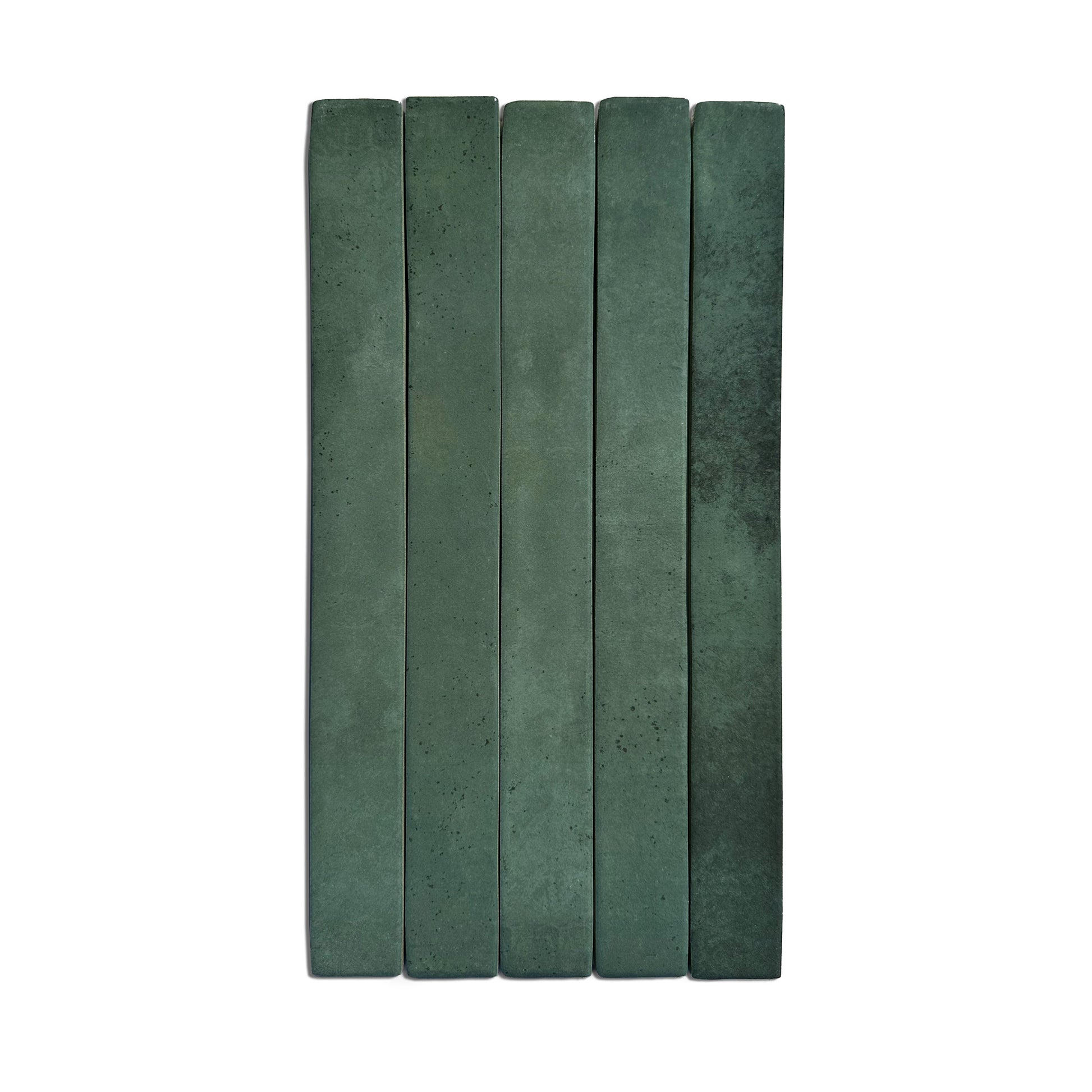 HW Tile Long Form Porcelain Malachite group