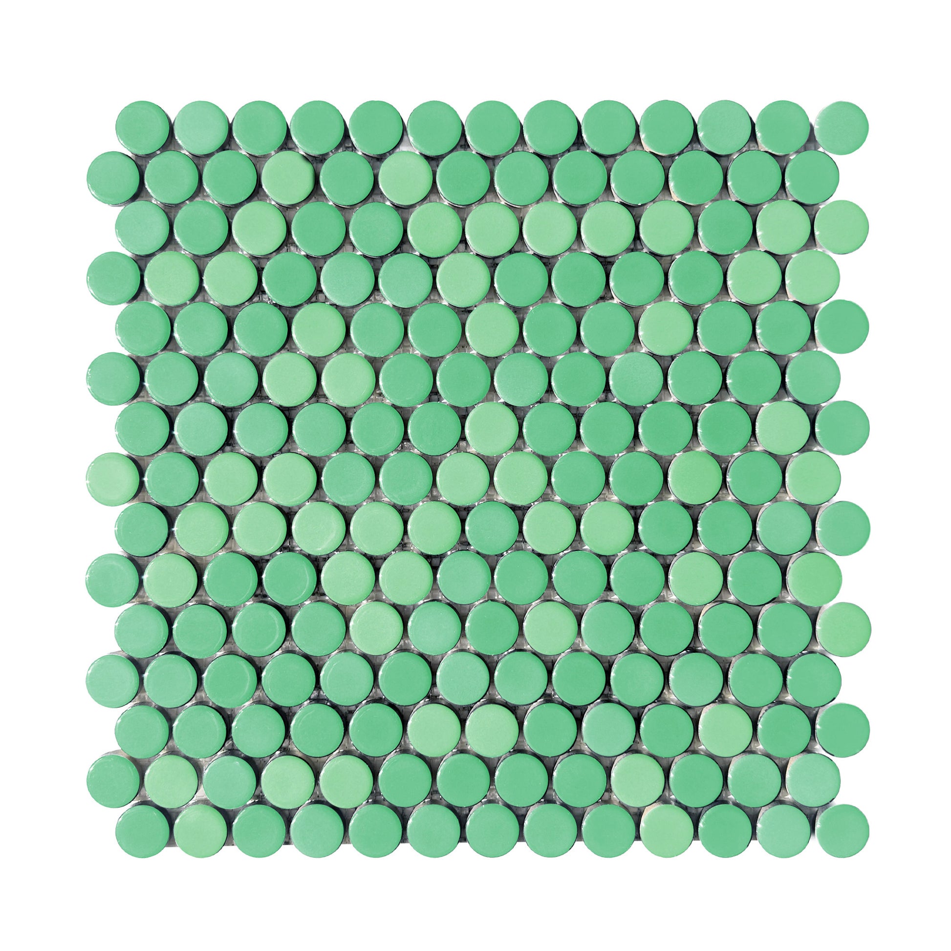 HW Tile Penny Rounds Green