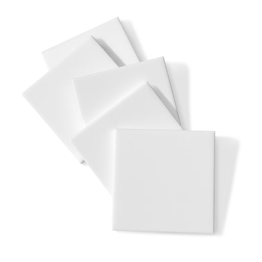 HW Tile 4x4 Perfect White stack