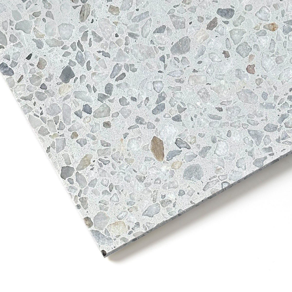 HW tile Terrazzo Terraforma Caldo corner