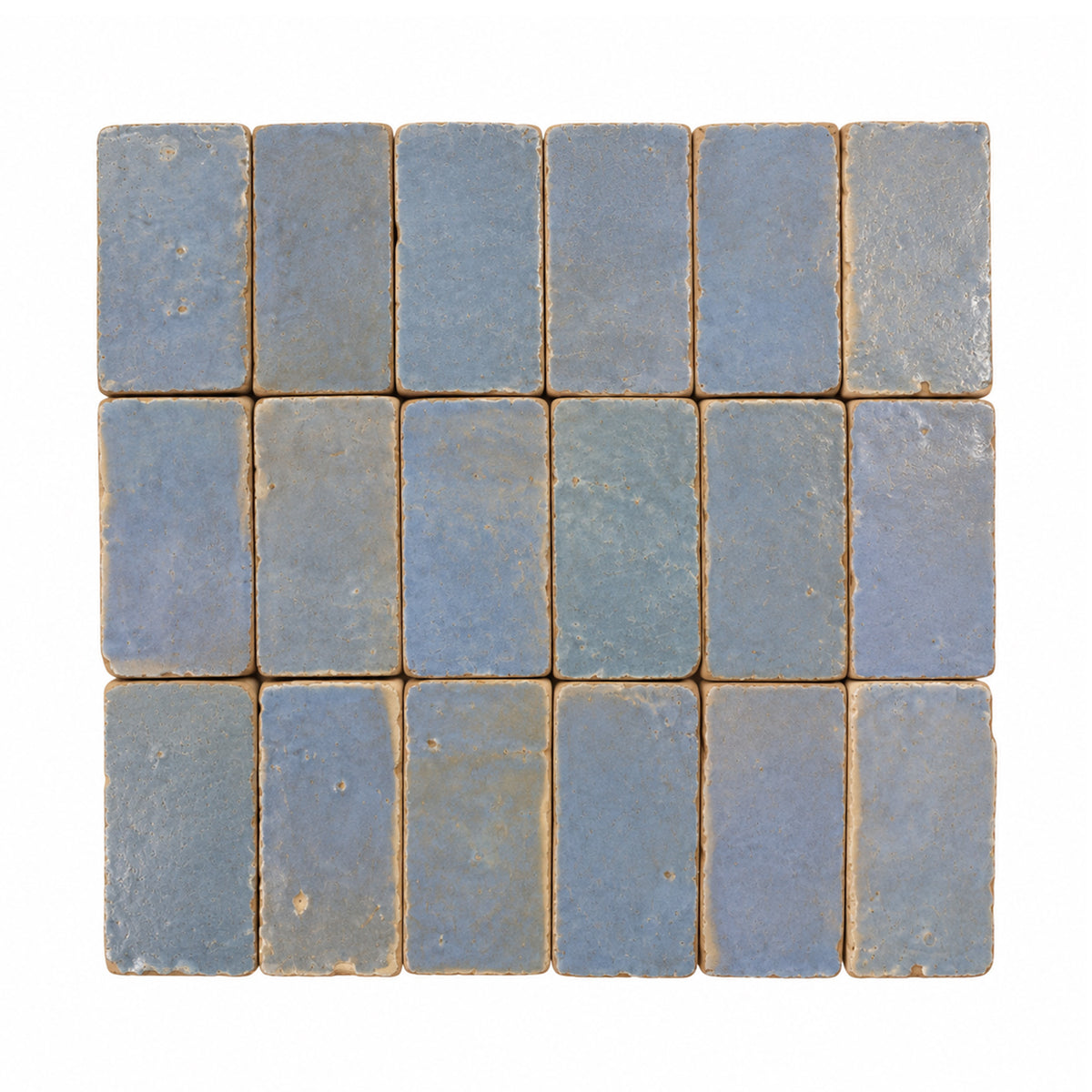 HW Tile Tumbled Zellige Sky Blue