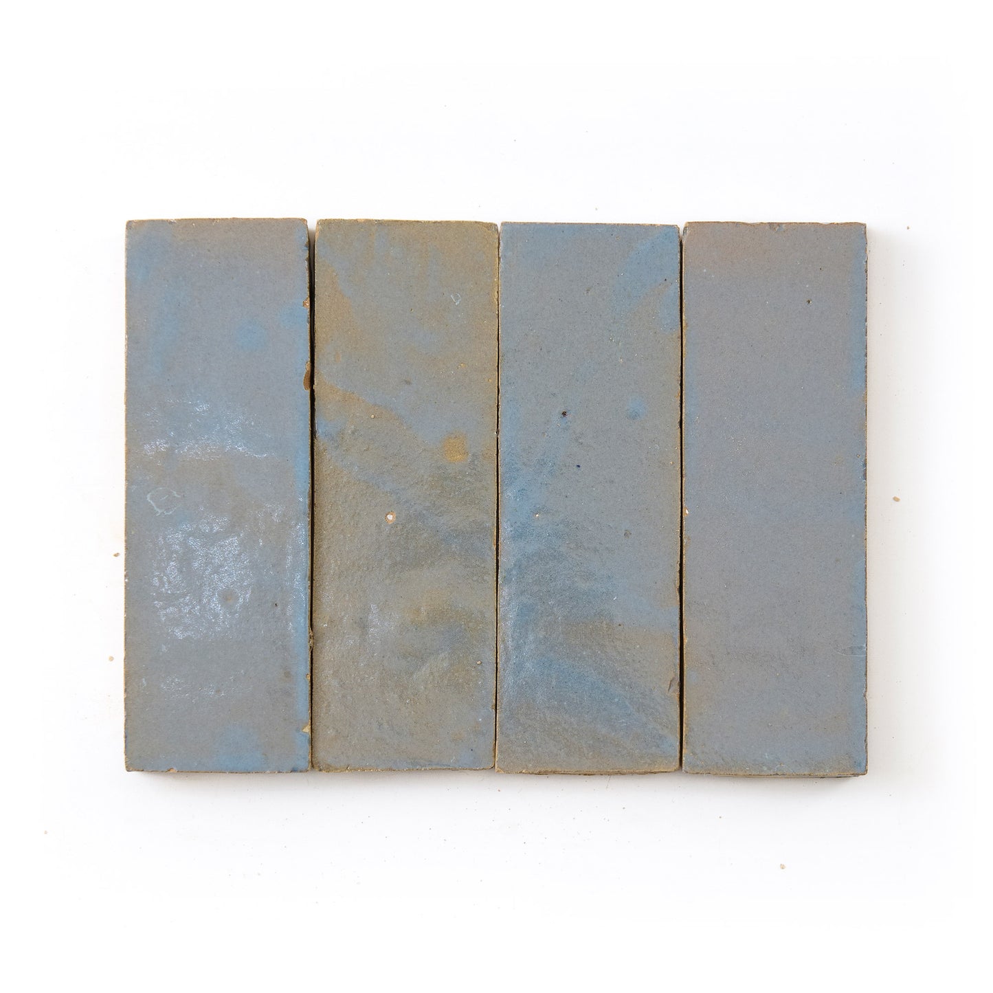 HW Tile Zellige 2x6 Sky Blue Glazed Field Stack