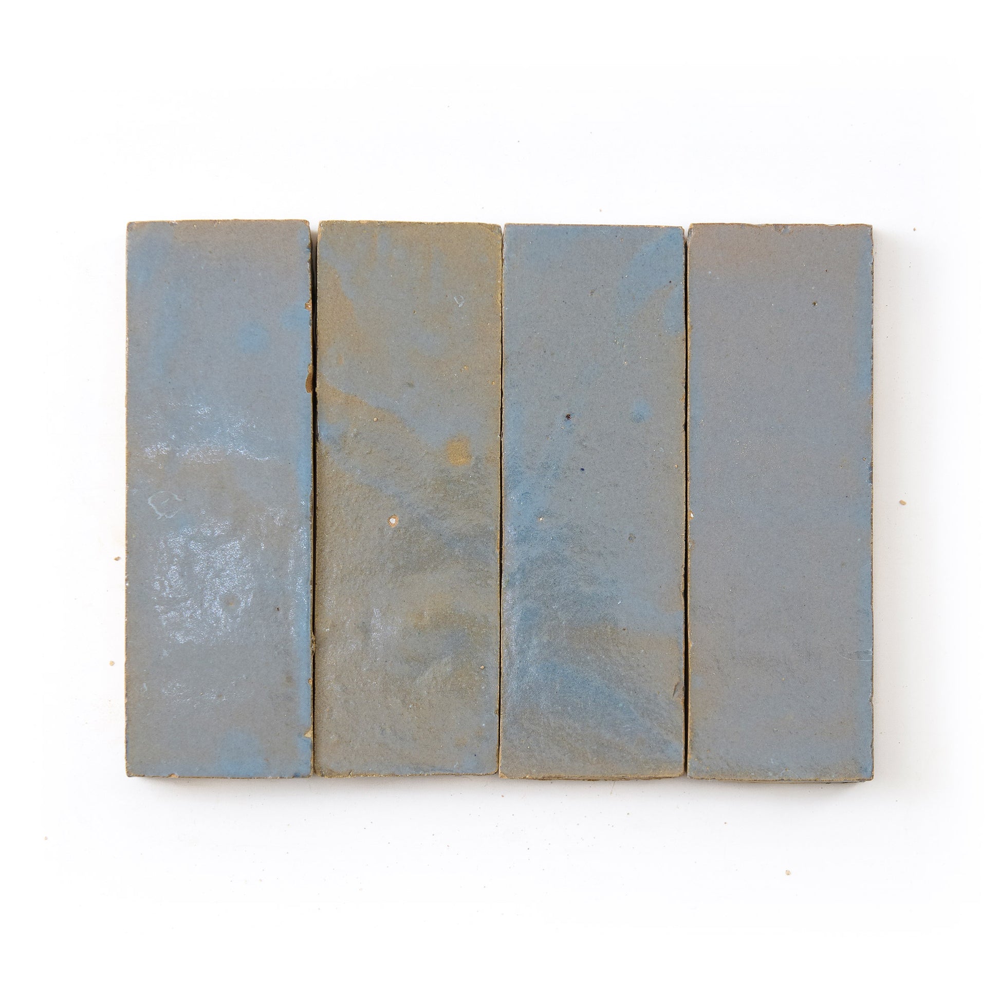 HW Tile Zellige 2x6 Sky Blue Glazed Field Stack