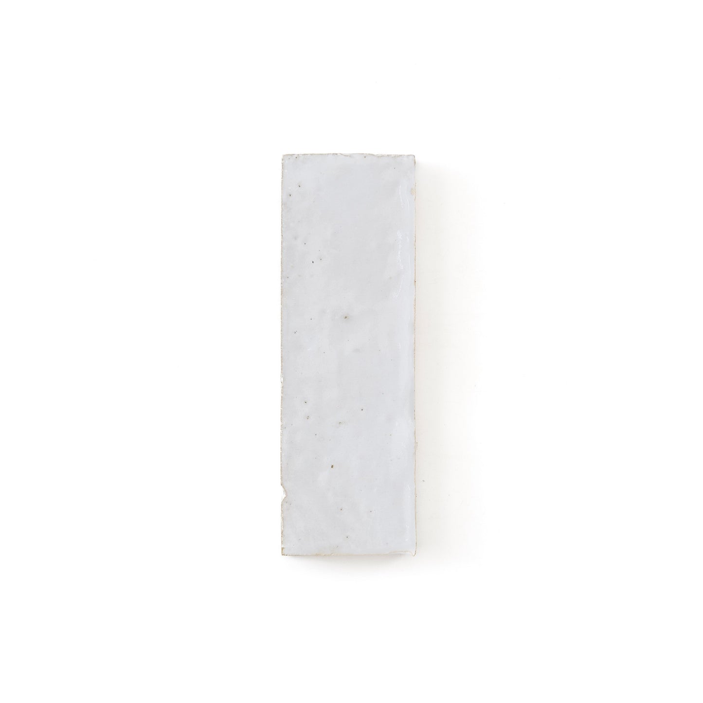 HW Tile Zellige 2x6 White Glazed Field