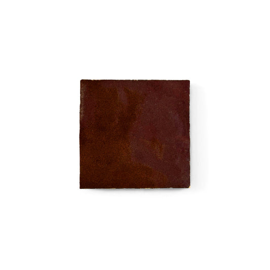 HW Tile 4x4 Mocha Zellige Glazed 