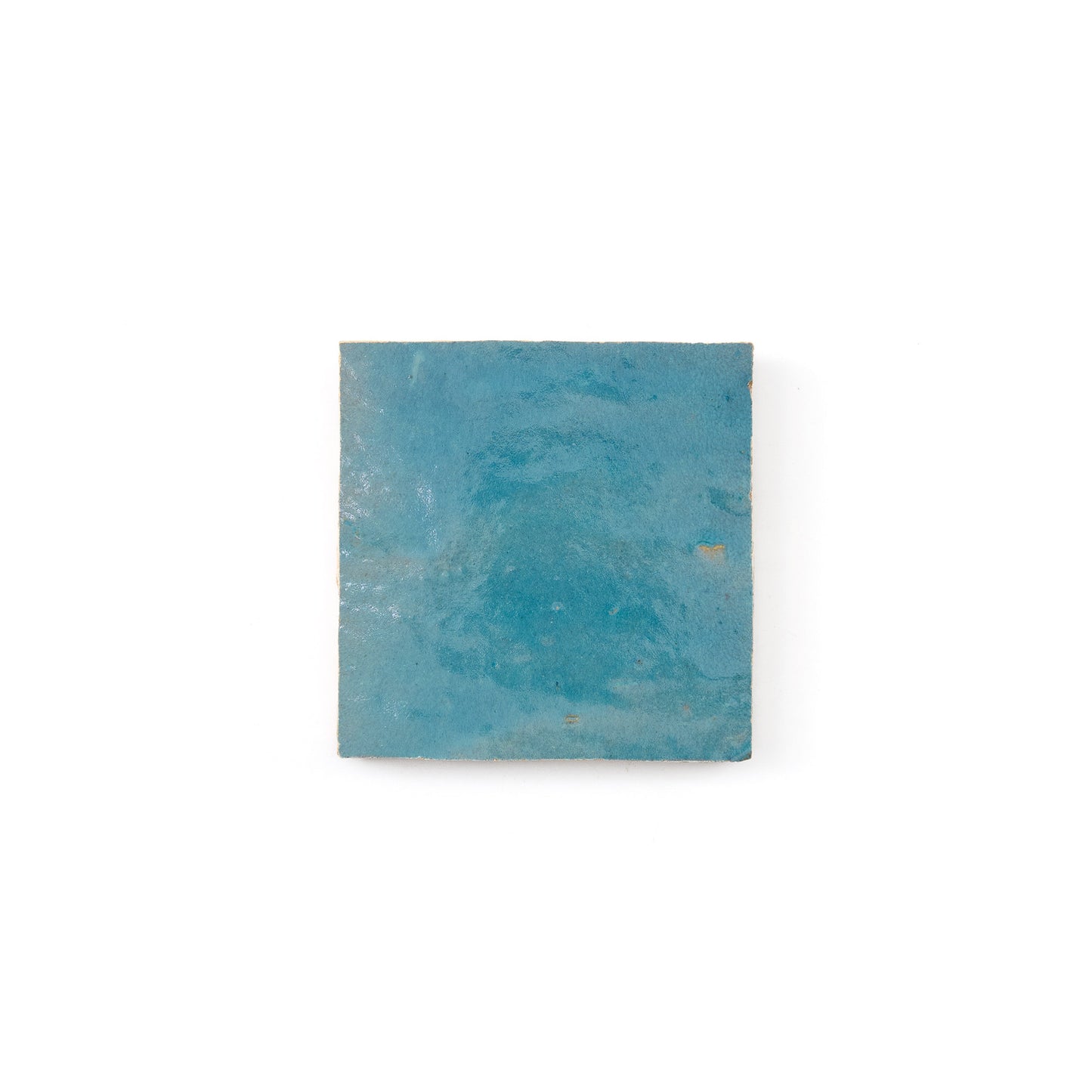 HW Tile Zellige 4x4 Sea Blue Glazed Field Chevron