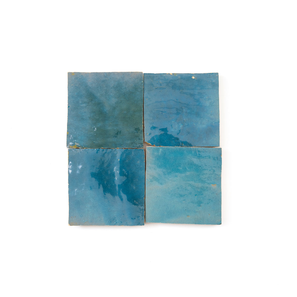 HW Tile Zellige 4x4 Sea Blue Glazed Field Group